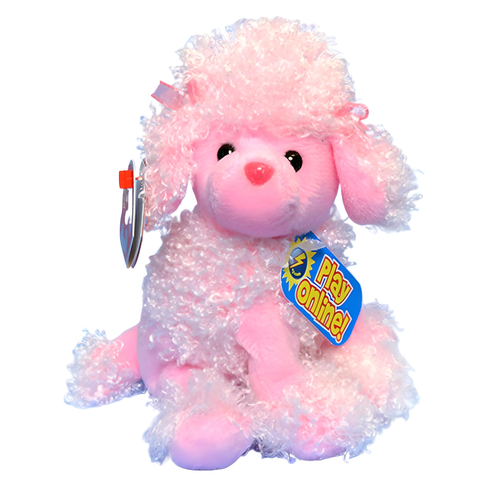 Pink poodle beanie sales baby