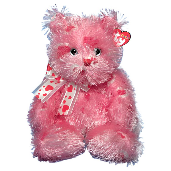 Ty Punkies Hugz - Bear Pink (American Greetings & Carlton Cards Exclusive)