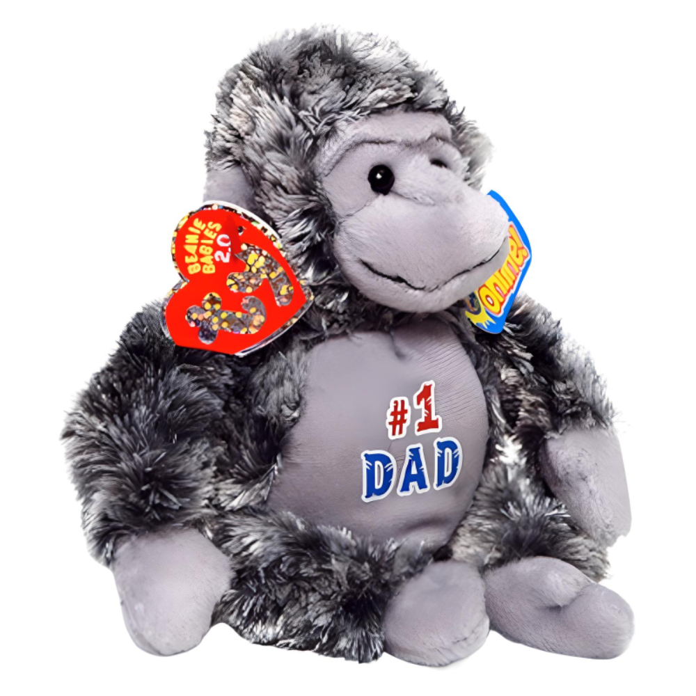 Ty Beanie Babies 2.0 Pops Father s Day Gorilla