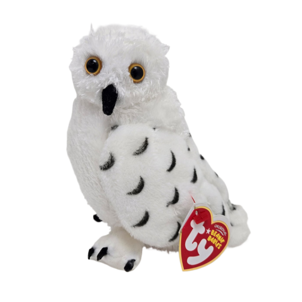 Ty Beanie Babies Snowdrop Snowy Owl (Ty Store Exclusive
