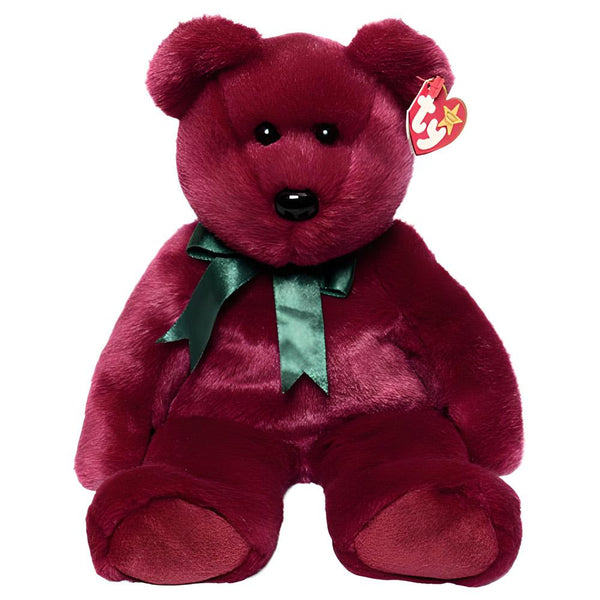 Ty Beanie Buddies Teddy - Cranberry Bear
