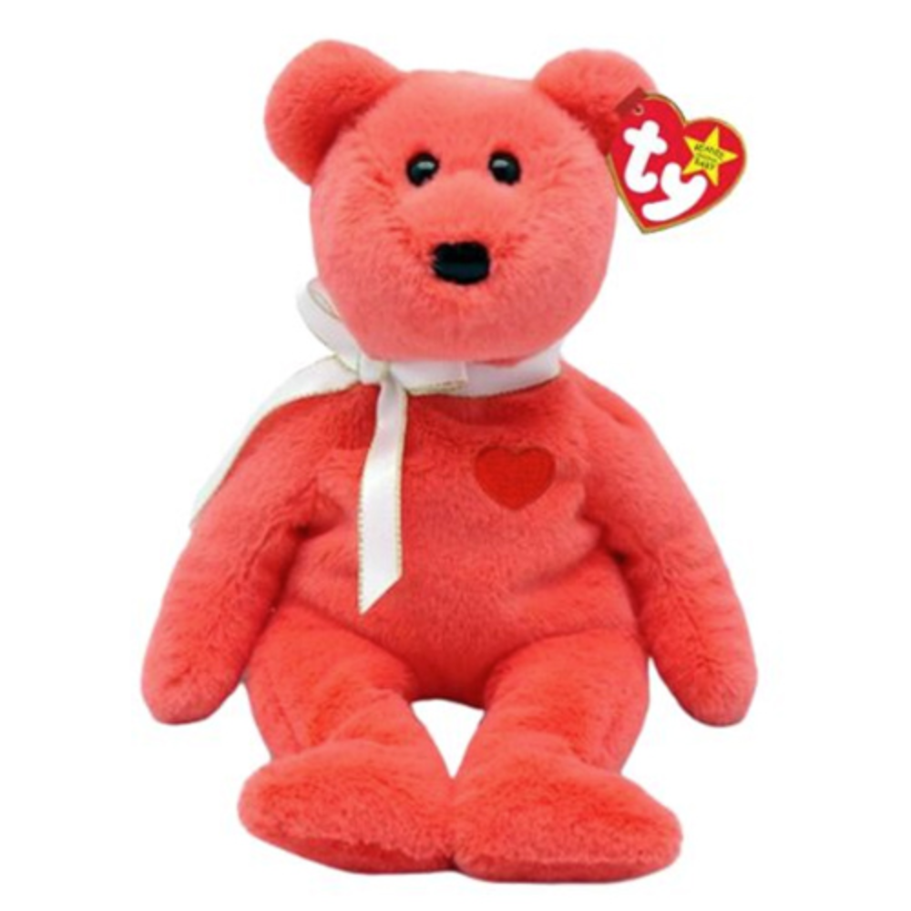 Ty beanie deals baby valentino bear