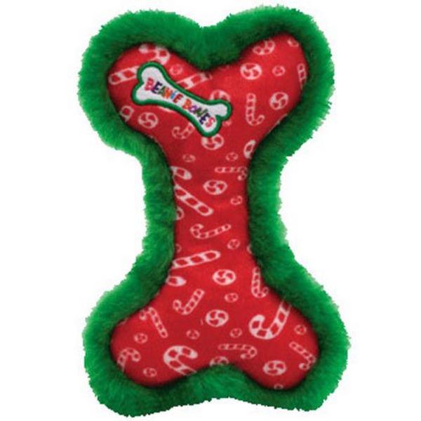 Ty Bow Wow Beanies - Candy Cane Bone