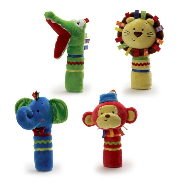 Baby Gund Color Fun Circus Squeakers