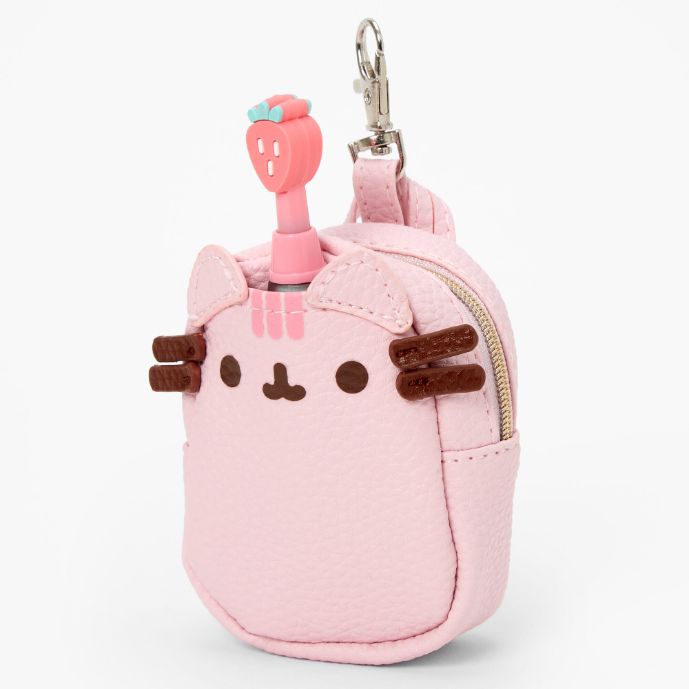 Claire's Pusheen Desserts Mini Backpack Keychain Set –