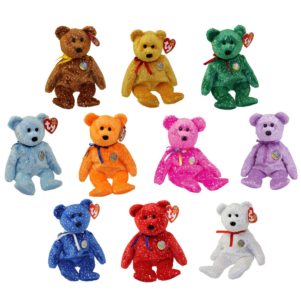 10 year anniversary on sale beanie baby decade