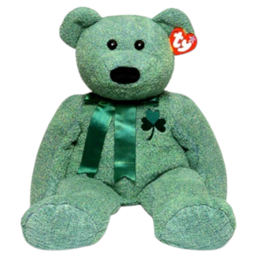 Ty Beanie Buddies Shamrock St. Patrick s Day Bear Extra Large