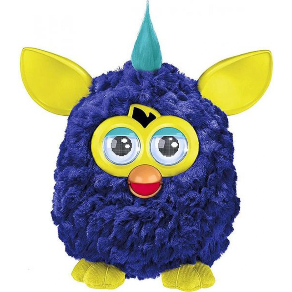 Yellow Furby From Furby Boom Collection Toy Series Stock Photo