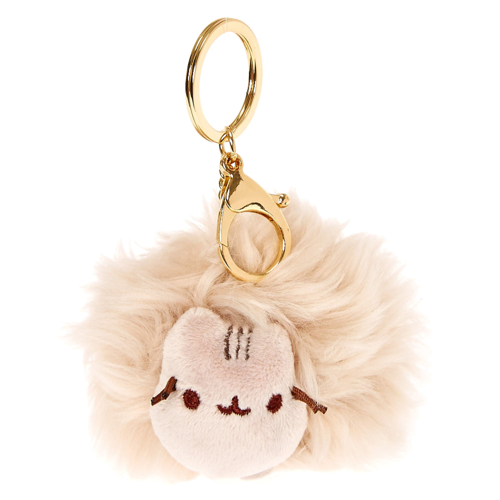 Cat Pom-Pom Keychains - 12 Pc.