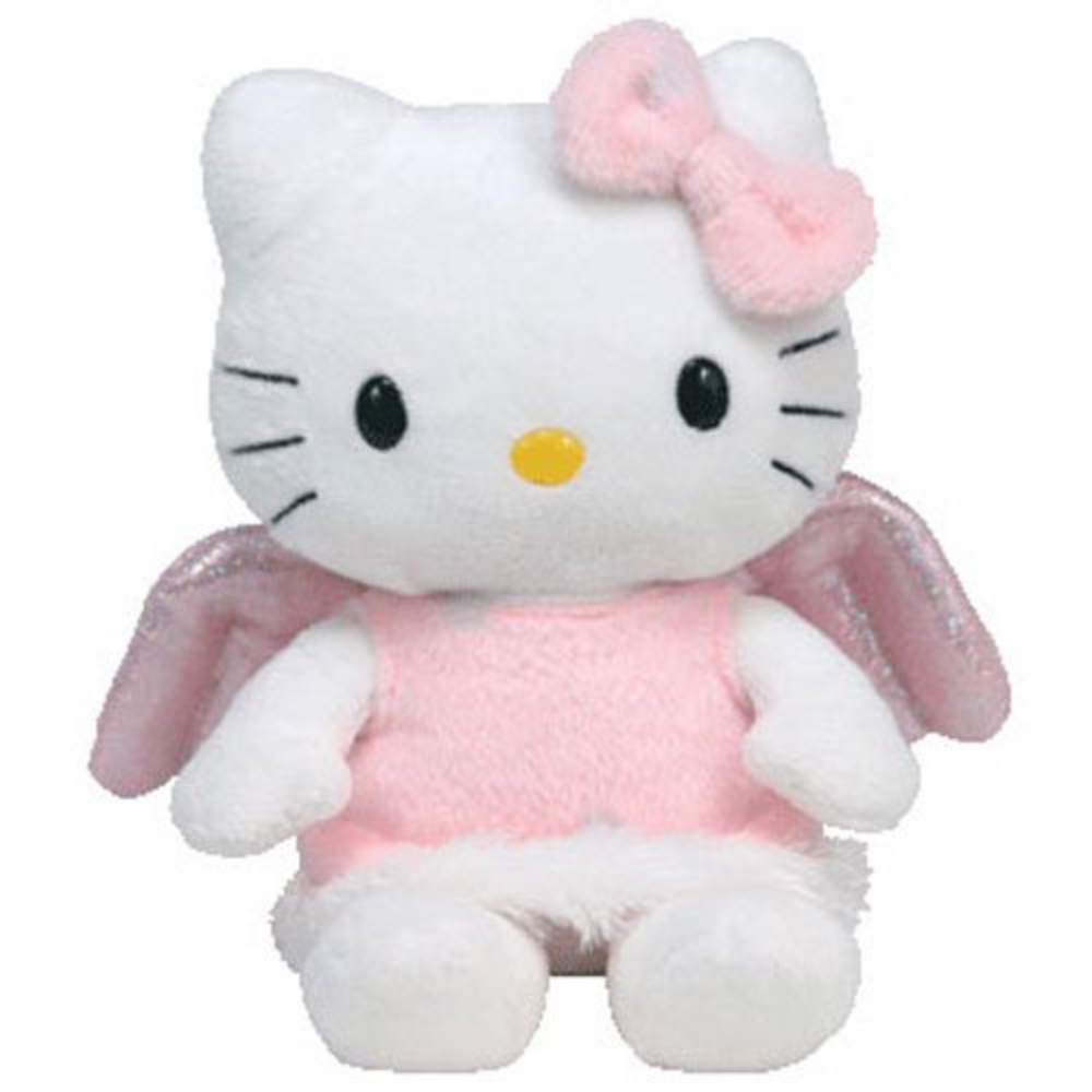 Ty Hello Kitty Pink Angel UK Exclusive bandbcollectibles