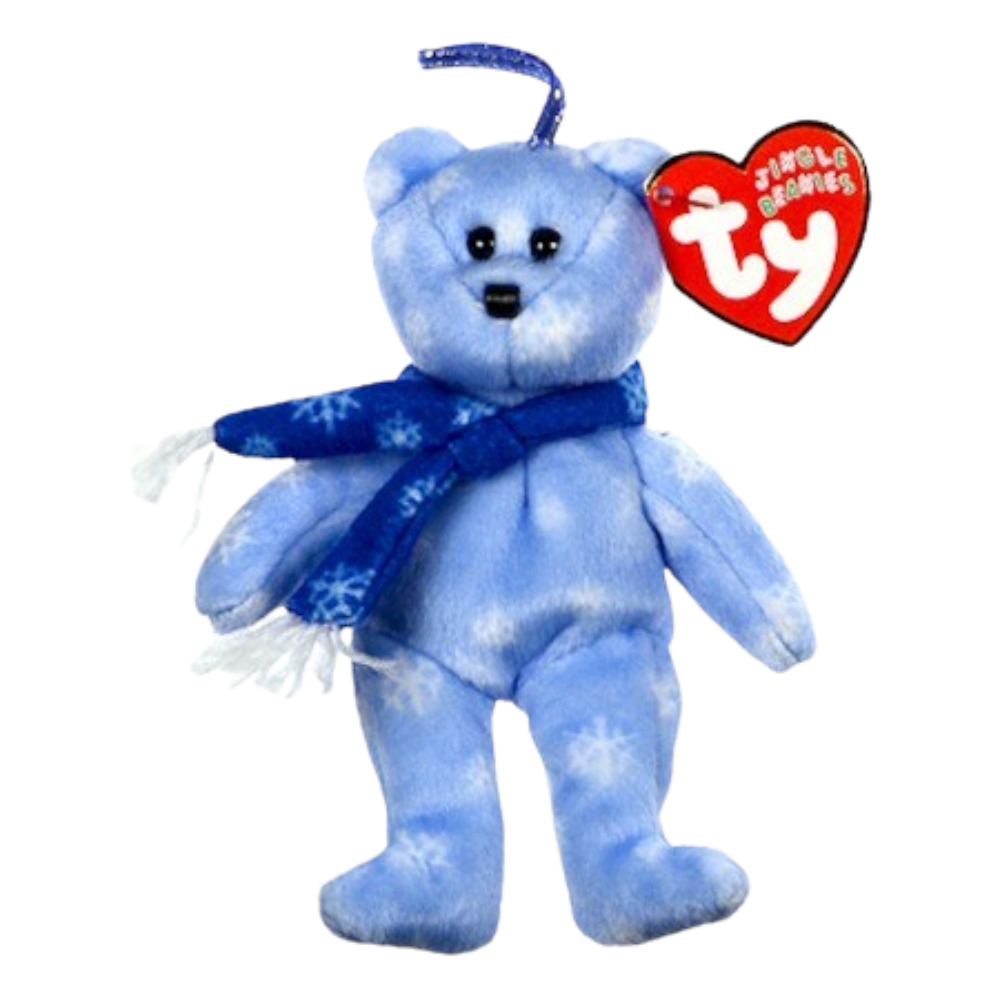 Ty Jingle Beanies 1999 Holiday Teddy Bear bandbcollectibles