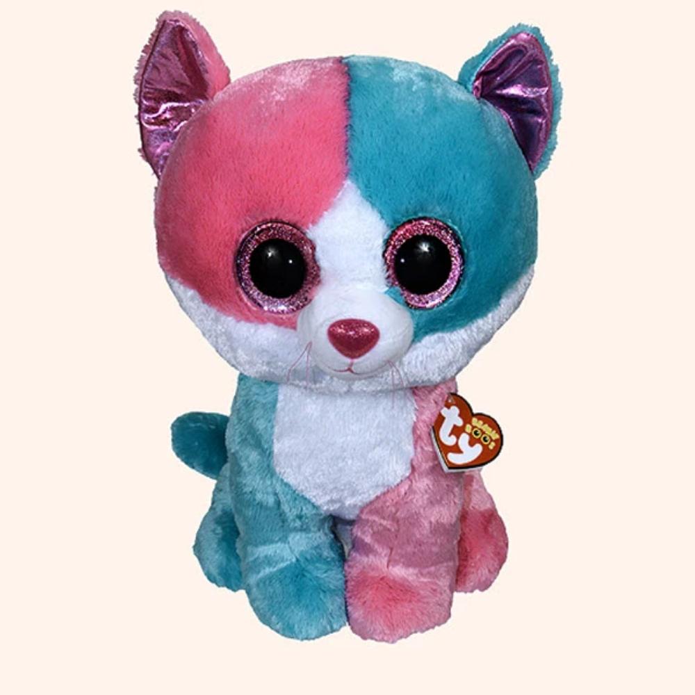 Ty Beanie Boos Fiona Cat Large Justice Exclusive