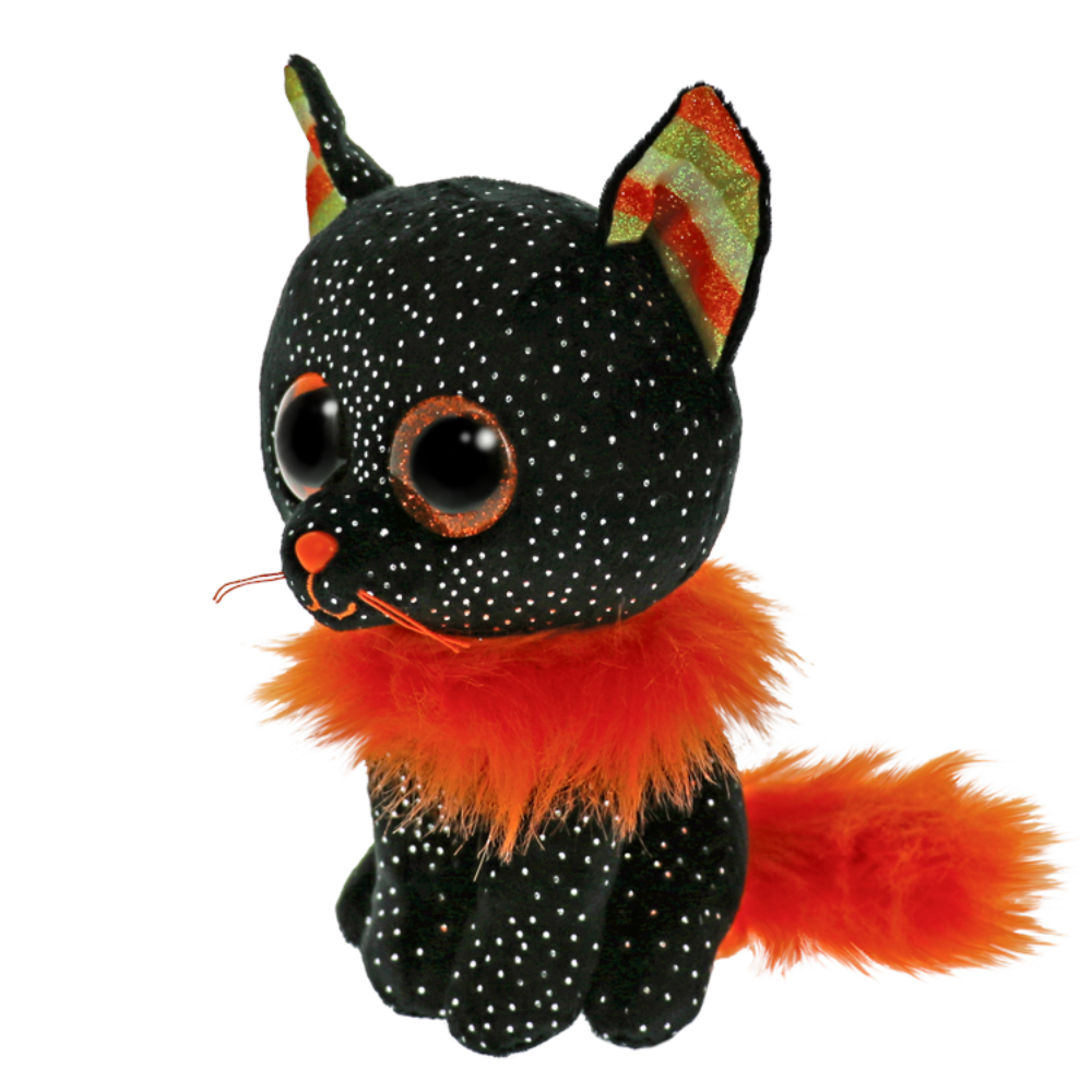 Ty Beanie Boos Morticia Black Cat