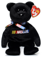Ty NASCAR Racer - Bear Black