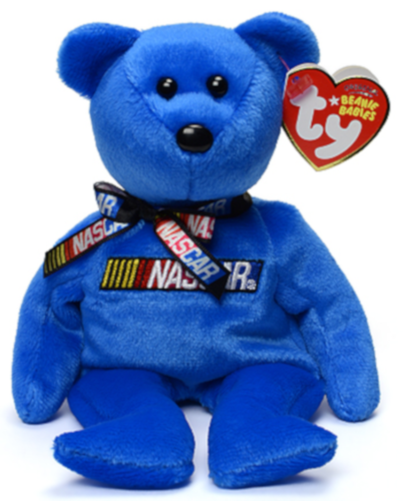 Nascar sales beanie babies