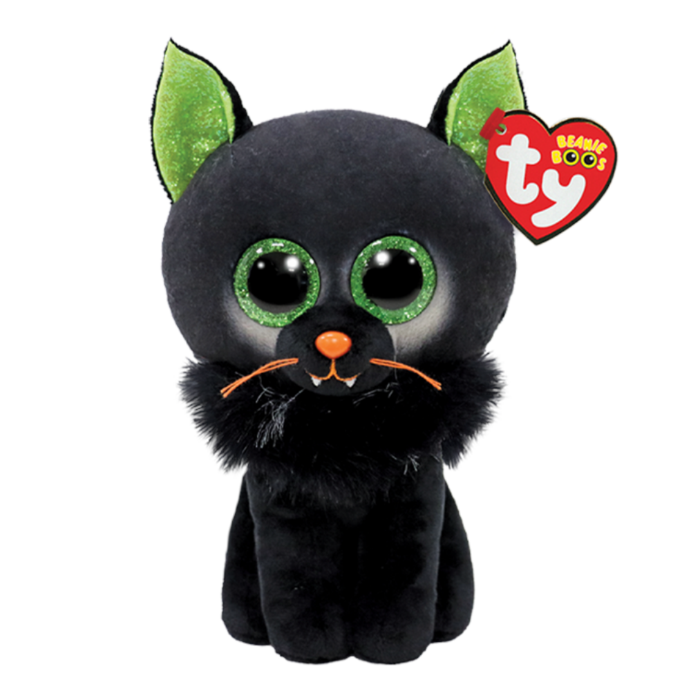 Black cat beanie baby best sale