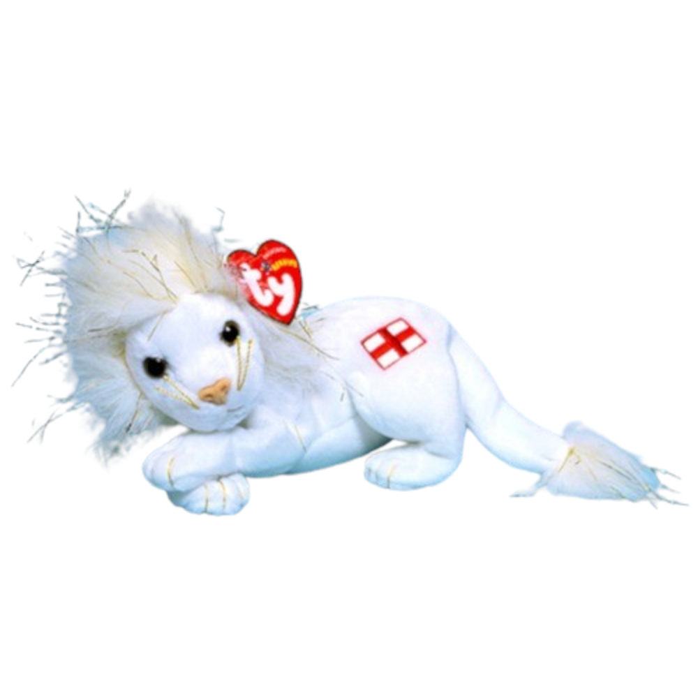 Lion ty top beanie baby
