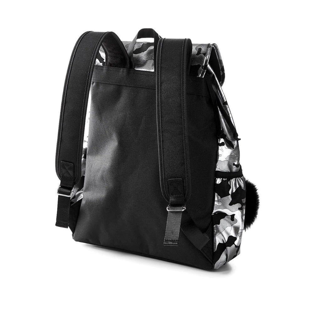 Justice Silver Camo Backpack bandbcollectibles