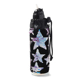 Justice Star Velvet & Flip Sequin Sleeved Water Bottle