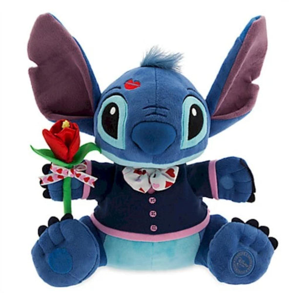 Disney Stitch Plush - Valentine's Day - Medium
