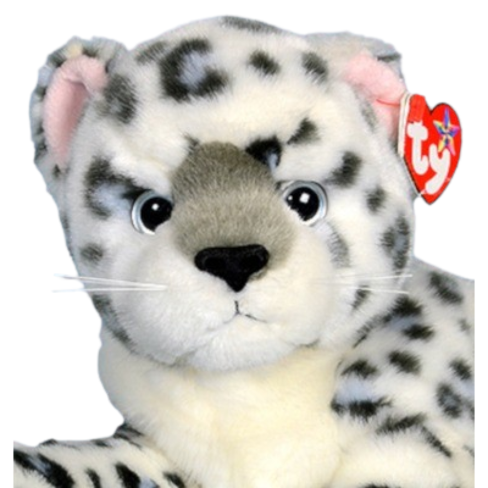Snow leopard best sale beanie baby