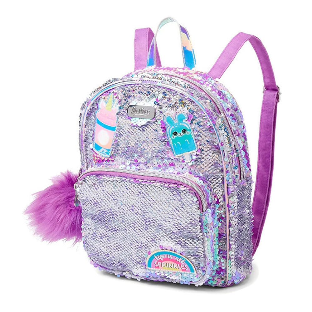 Justice Sweet Treat Flip Sequin Mini Backpack –