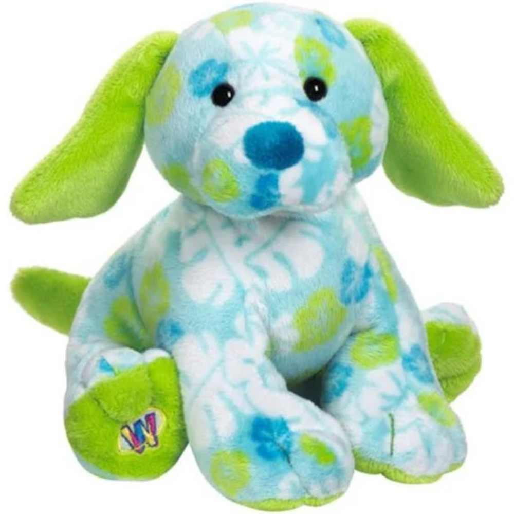 Webkinz green top earth puppy