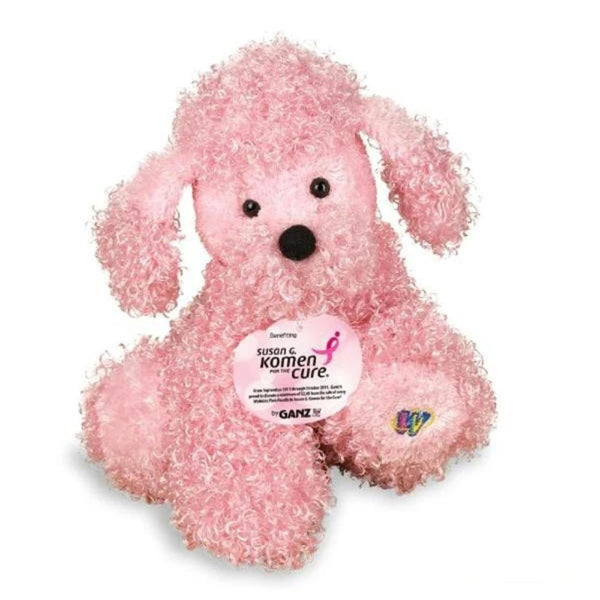 Webkinz - Susan G. Komen "I Dream in Pink" Campaign - Poodle