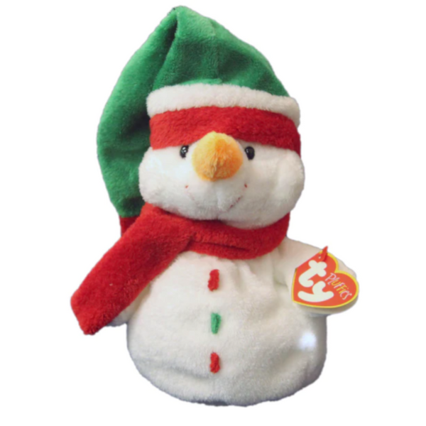 Ty Pluffies Lil' Icebox - Snowman (Ty Store Exclusive)