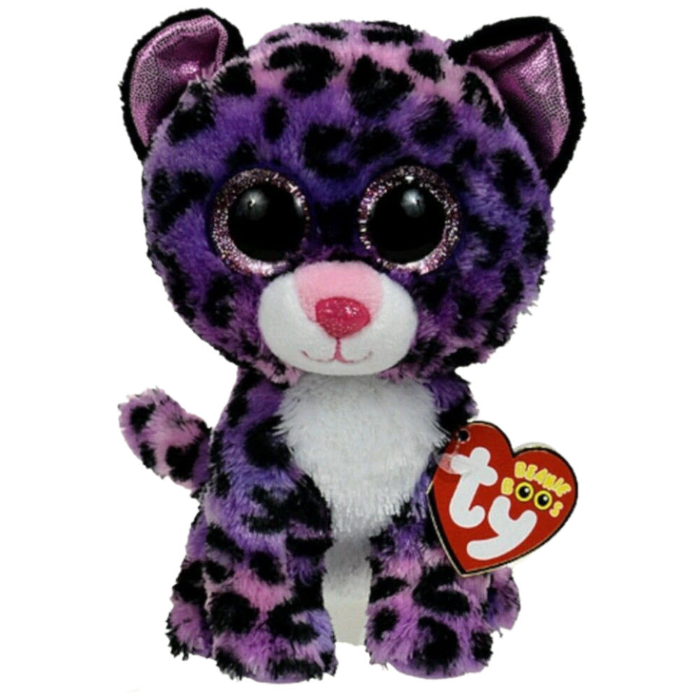 Ty Beanie Boos Trixie Leopard (Justice Stores Exclusive