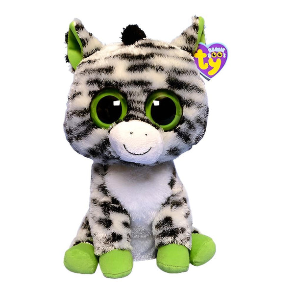 Ty Beanie Boos Zig-Zag - Zebra Medium (3rd Generation)