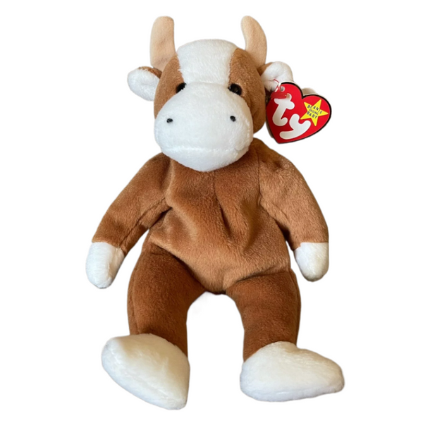 Ty Beanie Babies Bessie - Cow
