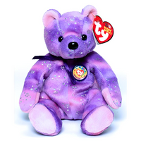 Ty Beanie Babies Clubby VI - Bear Purple (BBOC Exclusive)