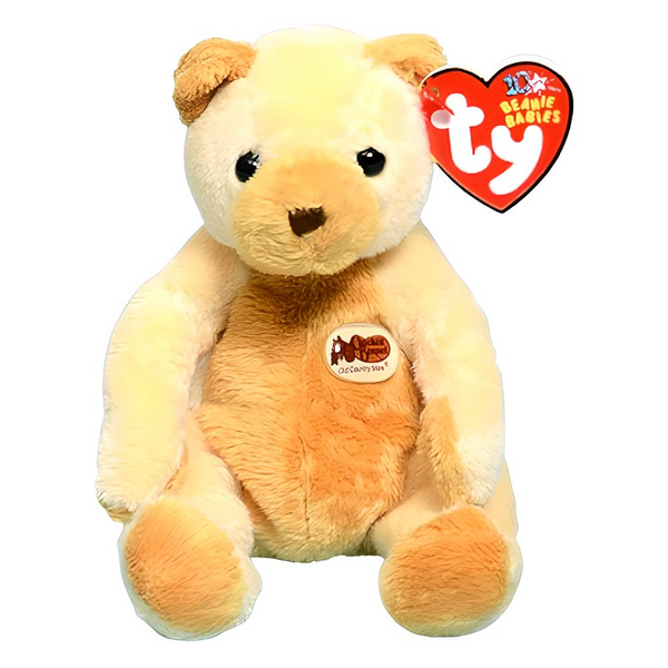 Ty Beanie Babies Cornbread - Bear (Cracker Barrel Exclusive)