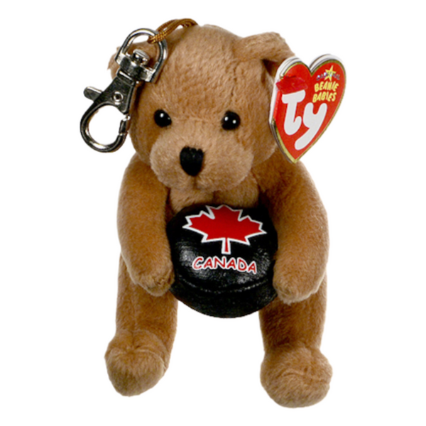 Ty Beanie Babies Deke - Bear Clip (Canada Exclusive)