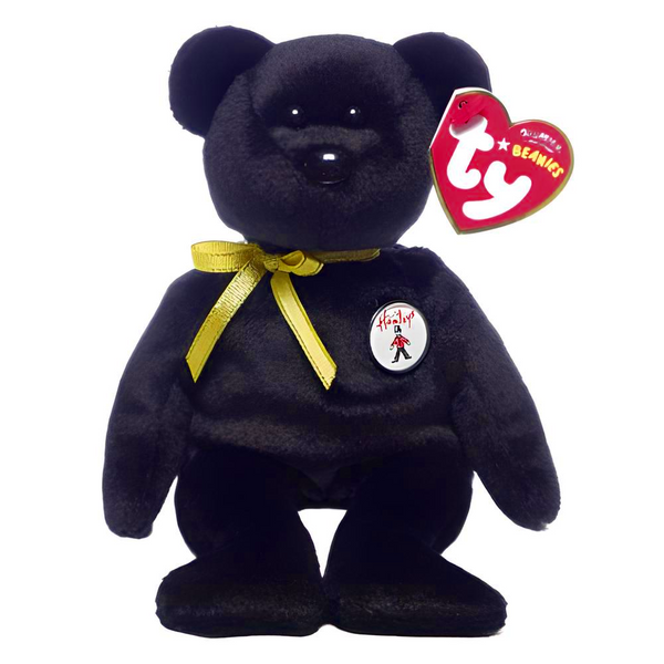 Ty Beanie Babies Ebony - Bear (Hamleys UK Exclusive)