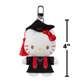 Hello Kitty and Friends 4-Inch Graduation Clip-On Plush