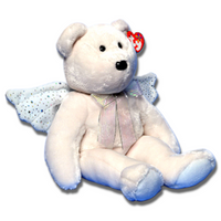 Ty Beanie Buddies Herald - Angel Bear