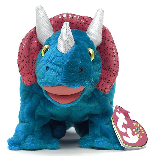 Ty Beanie Babies Hornsly - Triceratops