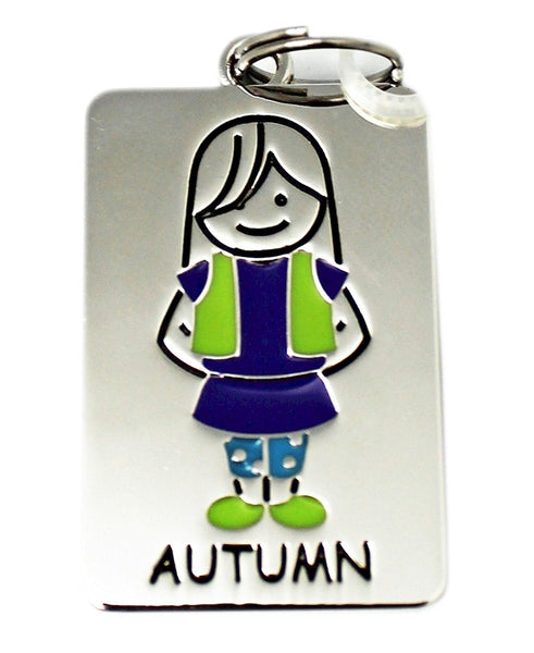 Kid's Tag Charm - Autumn