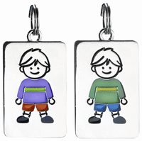 Kid's Tag Charm - Boy