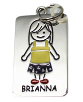 Kid's Tag Charm - Brianna