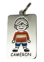 Kid's Tag Charm - Cameron