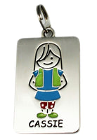 Kid's Tag Charm - Cassie