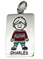Kid's Tag Charm - Charles