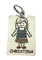 Kid's Tag Charm - Christina