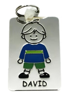 Kid's Tag Charm - David