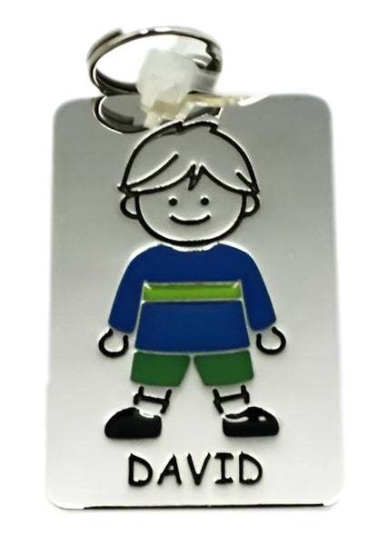 Kid's Tag Charm - David