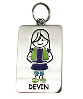 Kid's Tag Charm - Devin