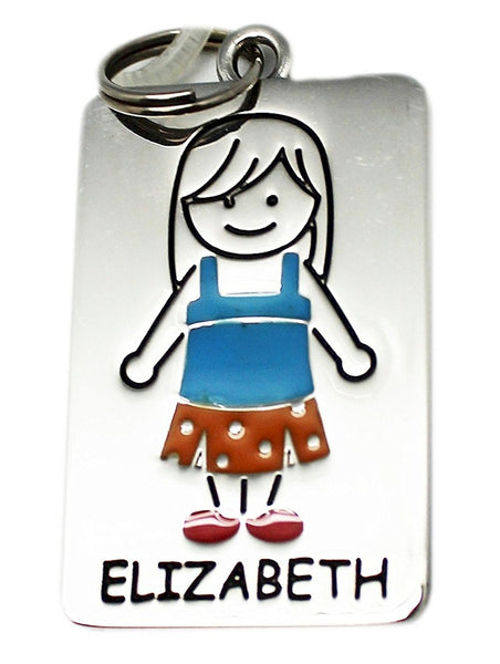 Kid's Tag Charm - Elizabeth